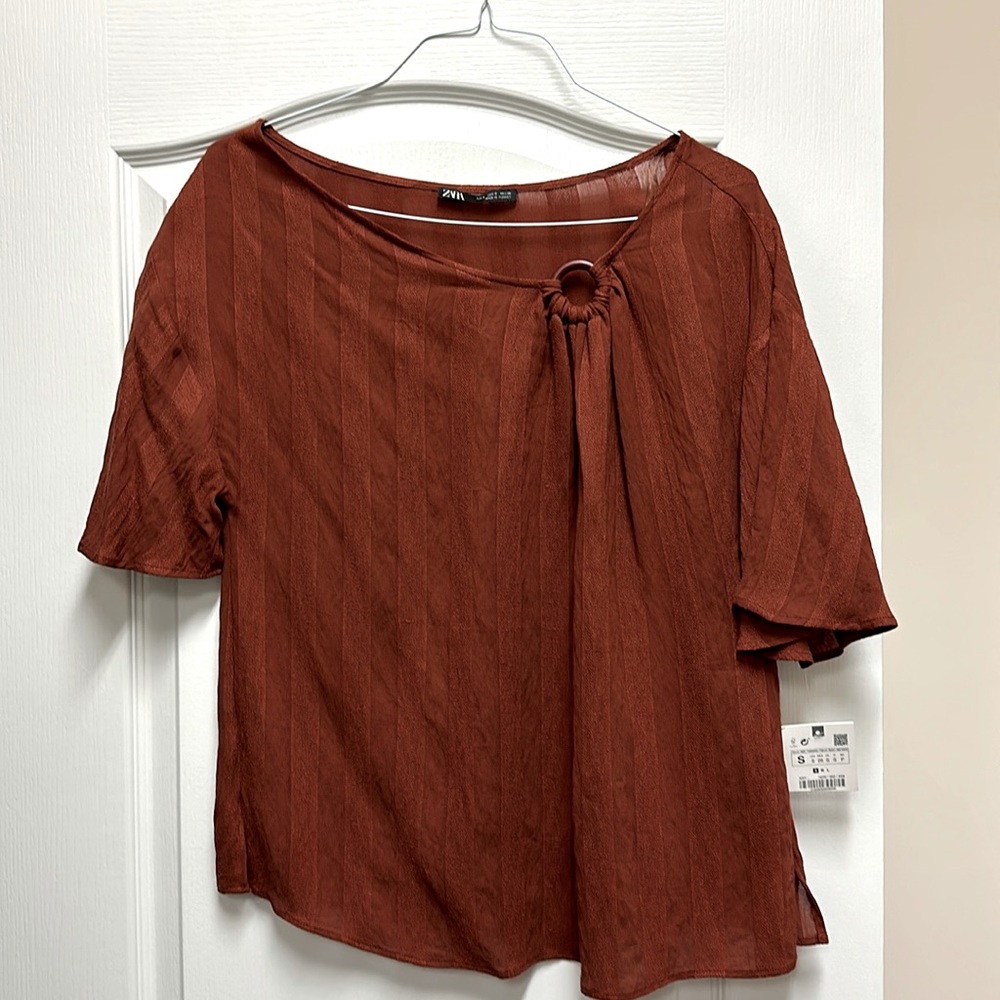 Zara top, S, new